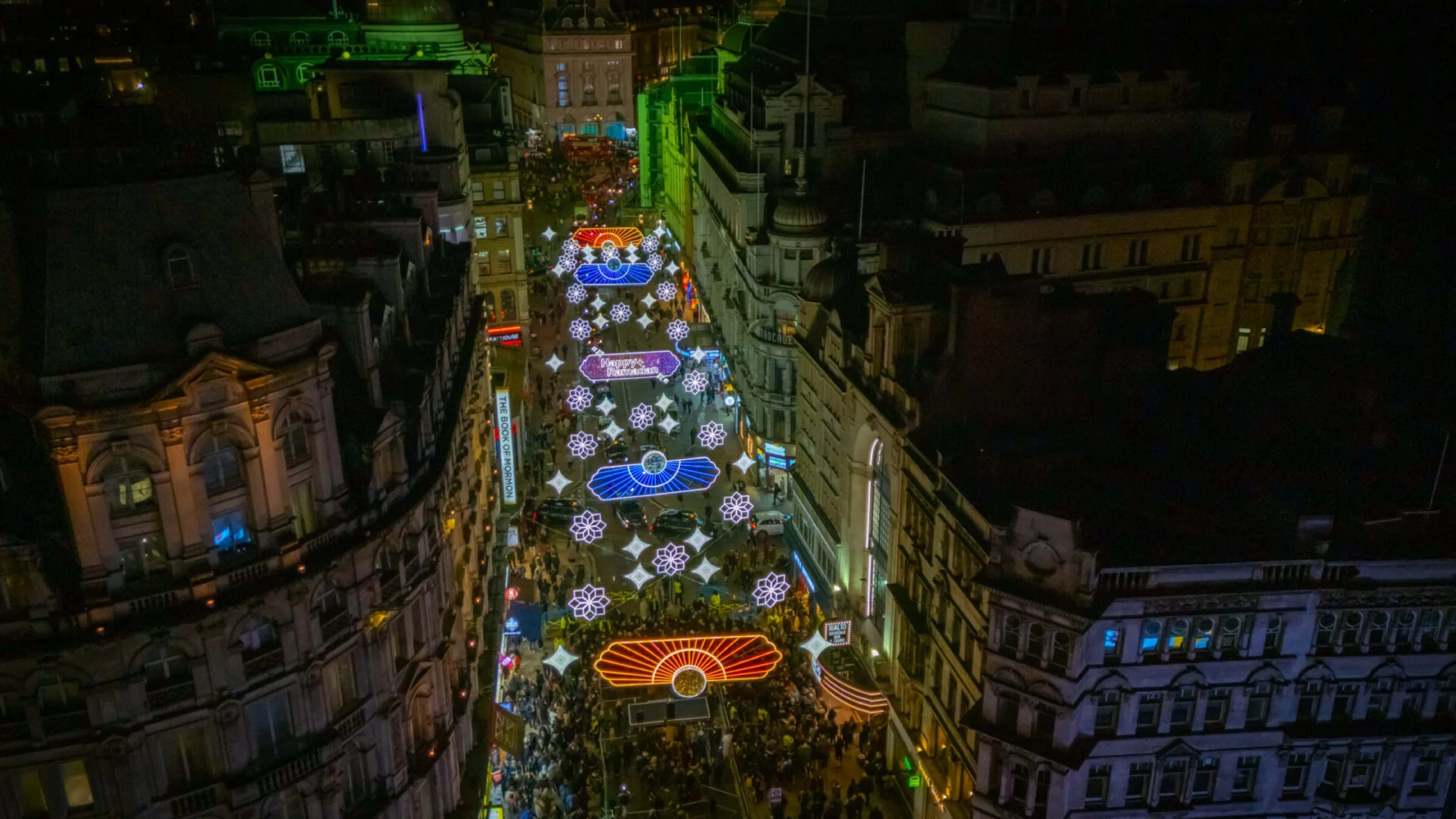 Ramadan Lights Piccadilly London