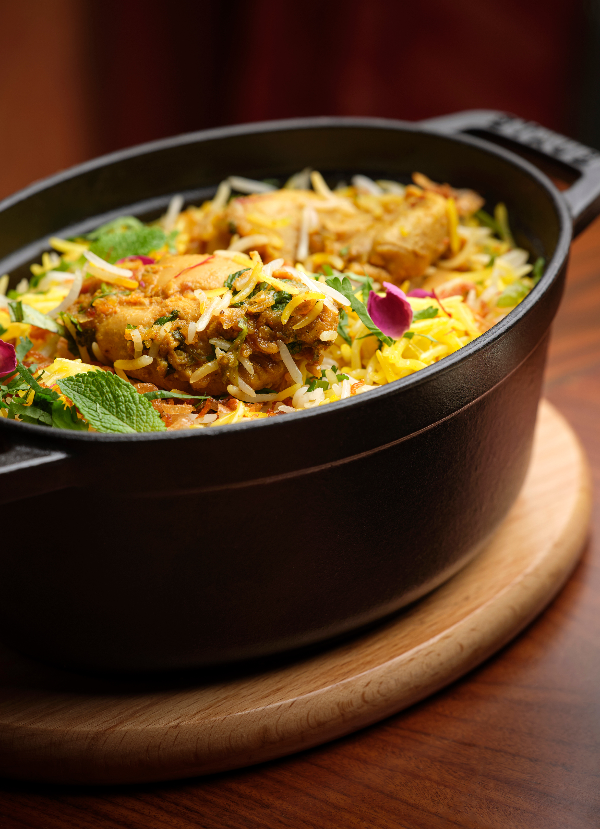 Biryani at Veeraswmy London
