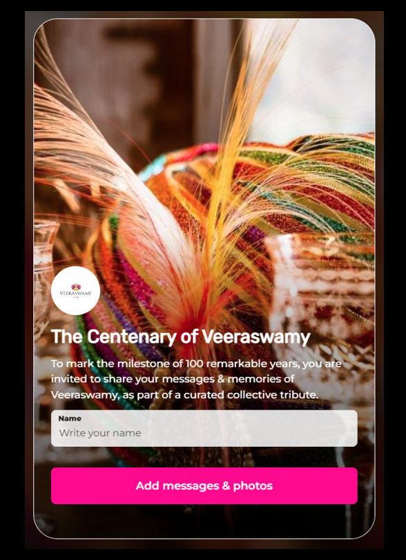 The Centenary of Veeraswamy