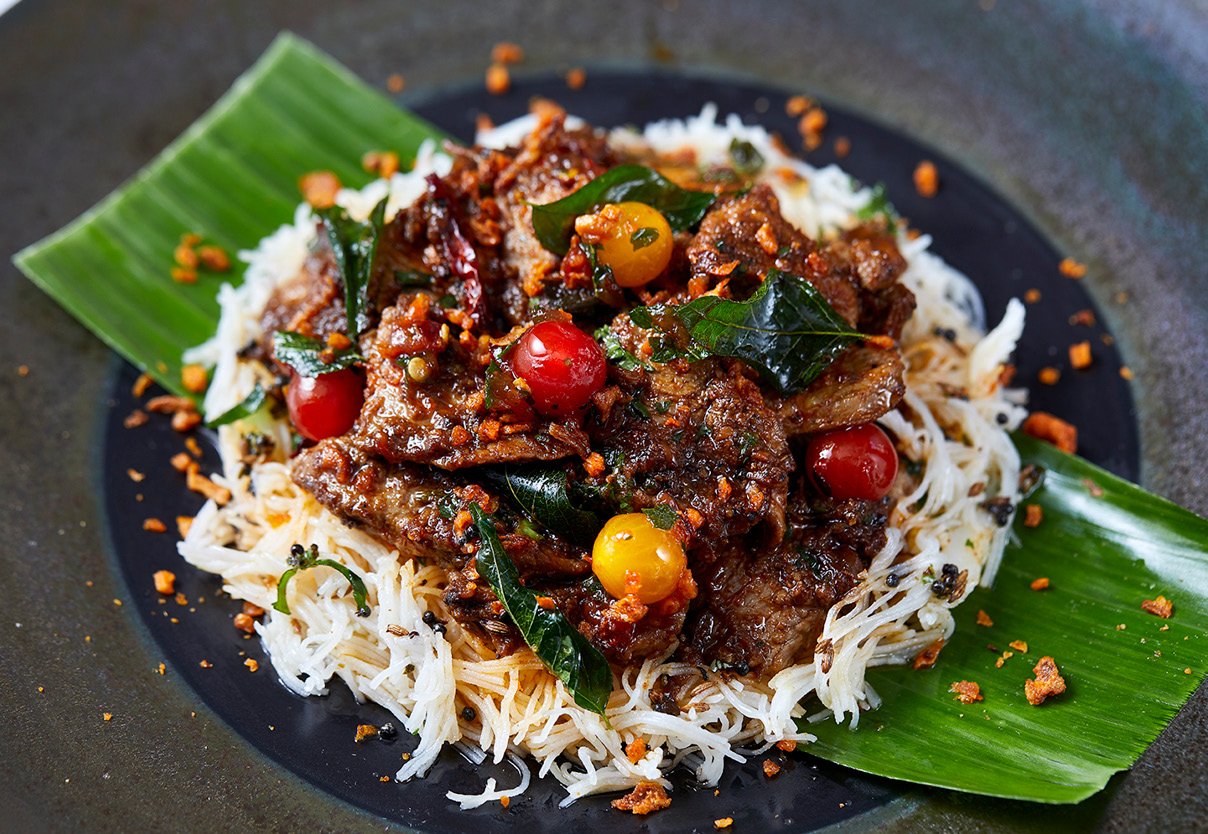 Lamb Varattu Kerala Style at Veeraswamy Restaurant