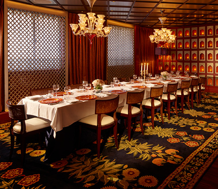 Private Dining Room at Veeraswamy